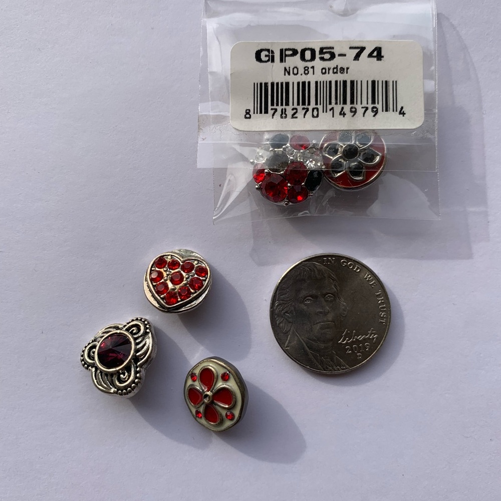 Ginger snap style charms